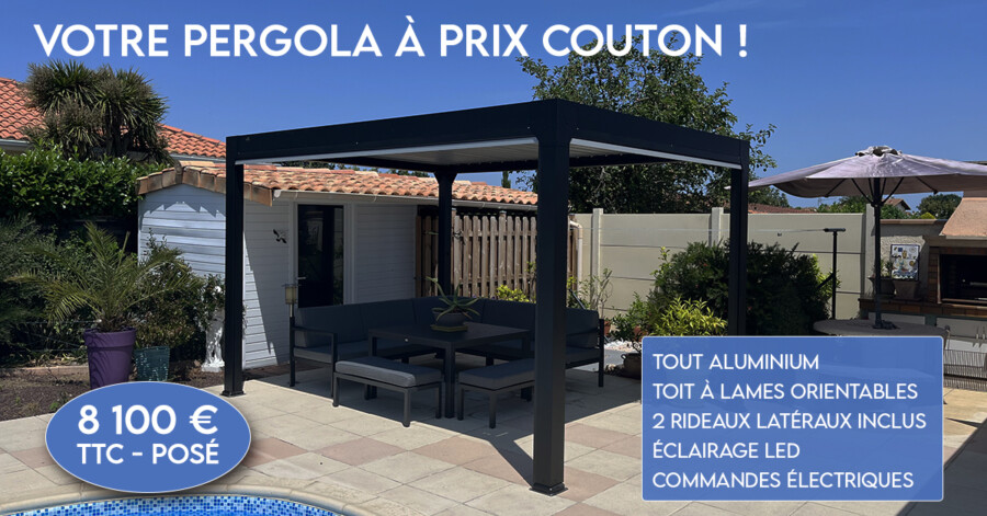 Votre Pergola climatique à seulement 8100 € TTC - Posé pergola climatique Une 03 - Votre Pergola climatique à seulement 8100 € TTC - Posé